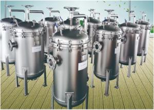 Wholesale Food Grade Multi Bag Filter Housing , Liquid Bag Filter Housing BTM Series from china suppliers
