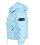 Custom Logo Men's Light Weight Bubble Coats Digital Print Outdoor Puffer Jacket
