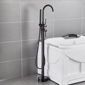 Wholesale Silver Luster Brushed Stainless Steel Bathroom Shower Faucets Set Safe Lead Free from china suppliers