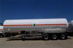 CIMC new design hot sale 3 axles Liquefied Natural Gas Cryogenic Trucks for LNG