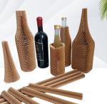 Degradable Honeycomb Paper Sleeve For Glass Bottle Cosmetic Packaging