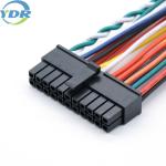 Custom Original Molex 3.0 2*11 22 Pins Two Sides Connector UL1007 22AWG Wire