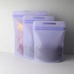 Reusable Silicone Storage Bag Microwave And Dishwasher Safe Leak-Free BPA Free