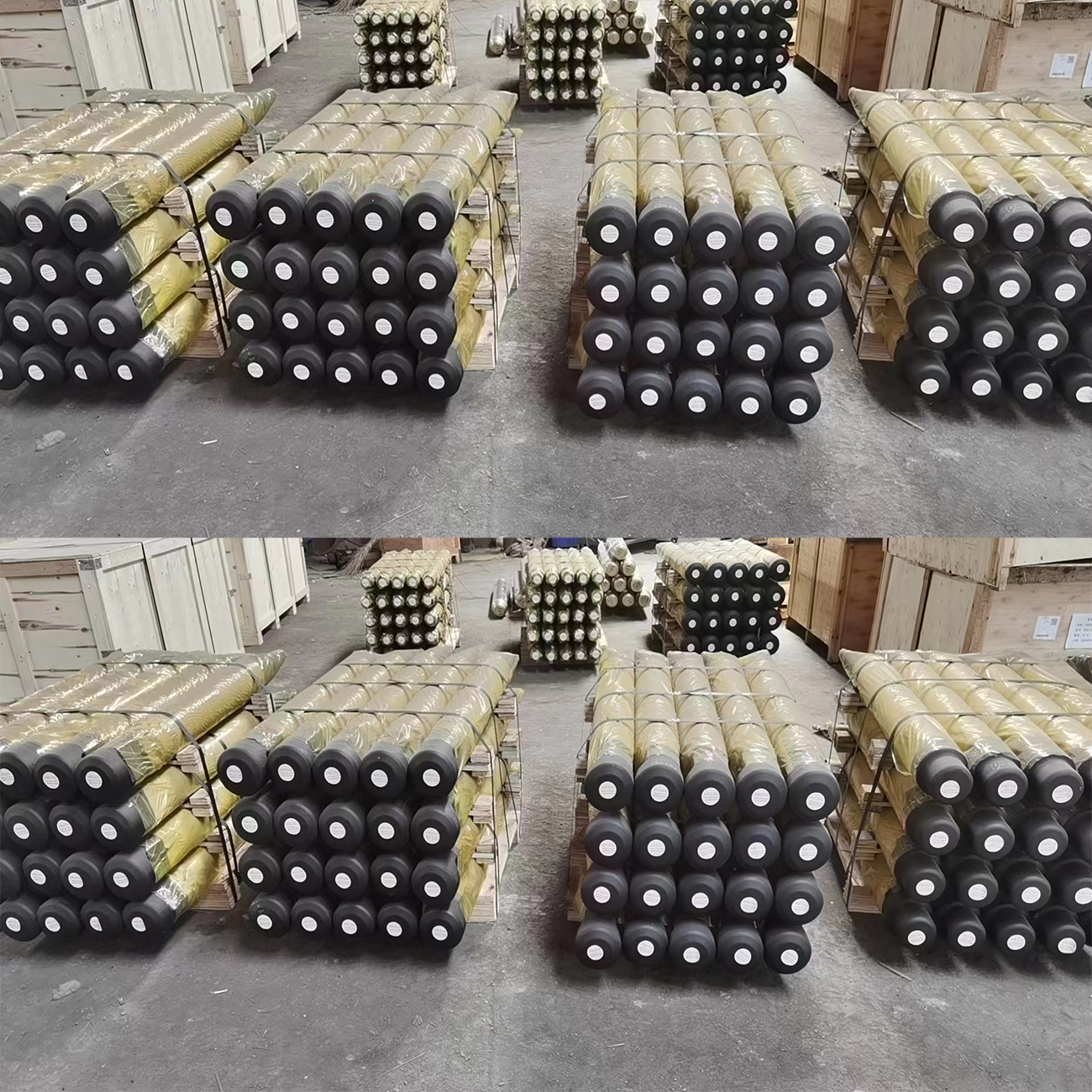 Mining Type Wear-Resistant Gun Head Slotted Extension Hammer Breaker 1600mm Length 42CrMn Material Performance