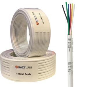 Wholesale 2/4/6/8/10/12/14/16/18/20 Cores X0.22 Shielded Stranded CCA Control Cable for Alarms from china suppliers
