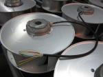 2940 rpm 220mm Backward Centrifugal Fan Forward Galvanized Steel Impeller