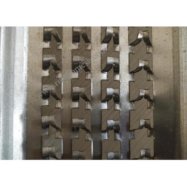 0.45m Width 3m Length Galvanized HY Rib Mesh For Building 0.18mm