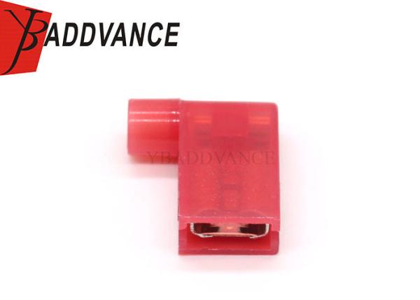 FLDNY1.25-250 Female Quick Disconnects Insulated Crimp Disconnectors Red Flag