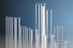 Hardened Quartz Glass Tube Instrument High Temp Resistant Round Bottom