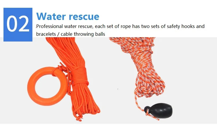 Anti Aging Safety Lifeline Rope Emergency Polypropylene Custom