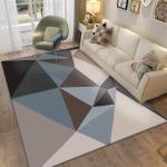 Geometric Bedroom Floor Carpets 60*90cm 80*120cm Living Room Rug Anti Slip