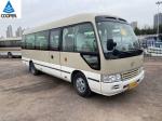 20 Seats Mini Toyota Used Coaster Bus With 2TR Gasoline Engine
