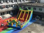 Commercial Peacock Inflatable Playground For Kids / Inflatable Trampoline Theme