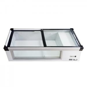 China Versatile Commercial Table Top Fridge Refrigerator Glass door Showcase on sale