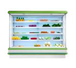 Commercial Supermarket Outdoor Multideck Open Chiller / Fruit And Veg Display