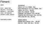 Digital Controller Idle Speed Motor OEM 0140415202 Zinc Material 46451794