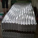 Corrugated Metal Tile Z180 Galvanized Spangle Sheet Hot Dip Zinc Coated Steel