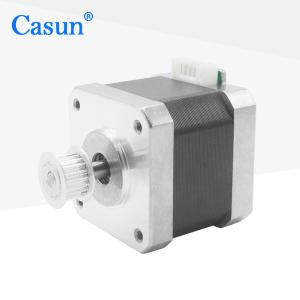 Wholesale 【42SHD0229】42x42x40mm NEMA 17 Hybrid Stepper Motor with gear 0.38Nm for XYZ axis 3D Printer from china suppliers