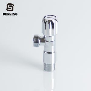 Wholesale No Leakage 18N.M 90D 1/4 Turn Chrome Plated Angle Valve from china suppliers