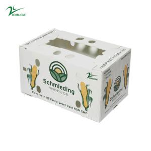 Wholesale Corruone Waterproof Folding Polypropylene Corrugated Plastic Fruits Vegetables Asparagus/Ginger/Taro/Okra Packing box from china suppliers