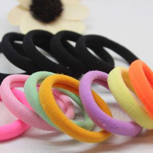 Wholesale Cute Thin High Elastic Hair Band , Rubber Hair Ties Various Color Available from china suppliers