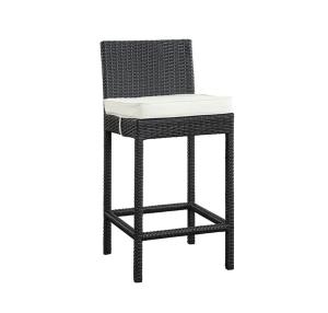 China Various Colors W50cm H104cm Rattan Wicker Bar Stools Italian Style on sale