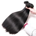 Women Dyeable Hair Extensions For Short Hair , Double Layer Long Black Hair