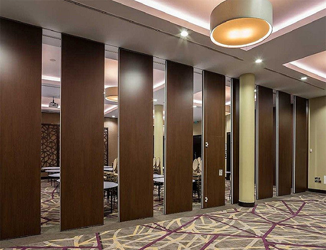 Black Board Surface Sliding Operable Partition Wall For Exhibition Hall