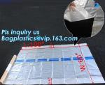 pe bag pallet cover plastic bag sqaure bottom bag, 54 x 44 x 96" 1 Mil ldpe