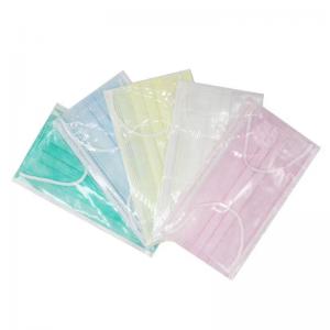 China 3 Ply Non Woven Face Mask Disposable 17.5x9.5cm on sale