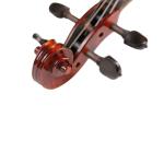 4/4 Full Size Acoustic Eq Electric Violin Fiddle With Bow Hard Case Shoulder