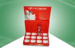 Red Cardboard Countertop Displays Tabletop Display Unit Reading Glasses