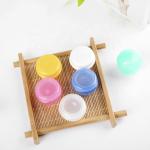 Empty Clear Blue Petg Plastic cosmetic jar Packages 10ml To 500ml Skincare