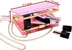JeVenis Magical Transparent Sequins Clutch Purse Evening Handbag For Party Prom
