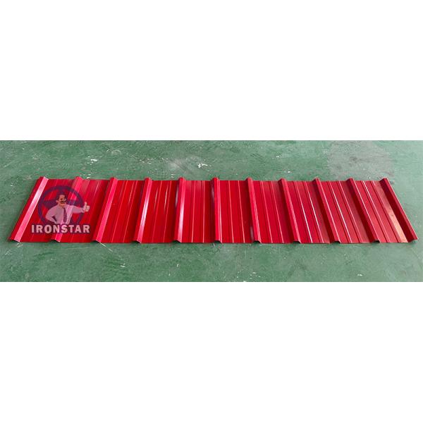 1000mm Metal Roof Roll Forming Machine Offering Customizable Roll Forming Solutions for Trapezoidal and Long Span Roofing Sheets
