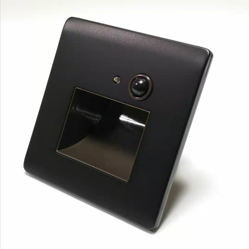 SS Panel Curved Plate Indoor Light with Motion Sensor 100 PCs/Ctn 20000 Working Hours