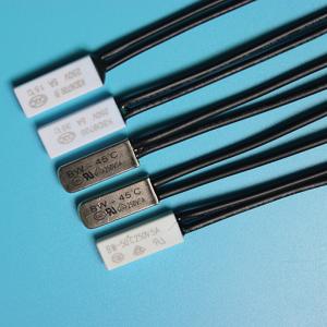 Wholesale free samples 110C over load motor KLIXON thermal protector thermal cut off 250V/5A 50--180C UL VDE RoHS from china suppliers