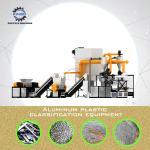 Machinery Type Waste Recycling PVC Medical Blister Scrap Recycling Machine for