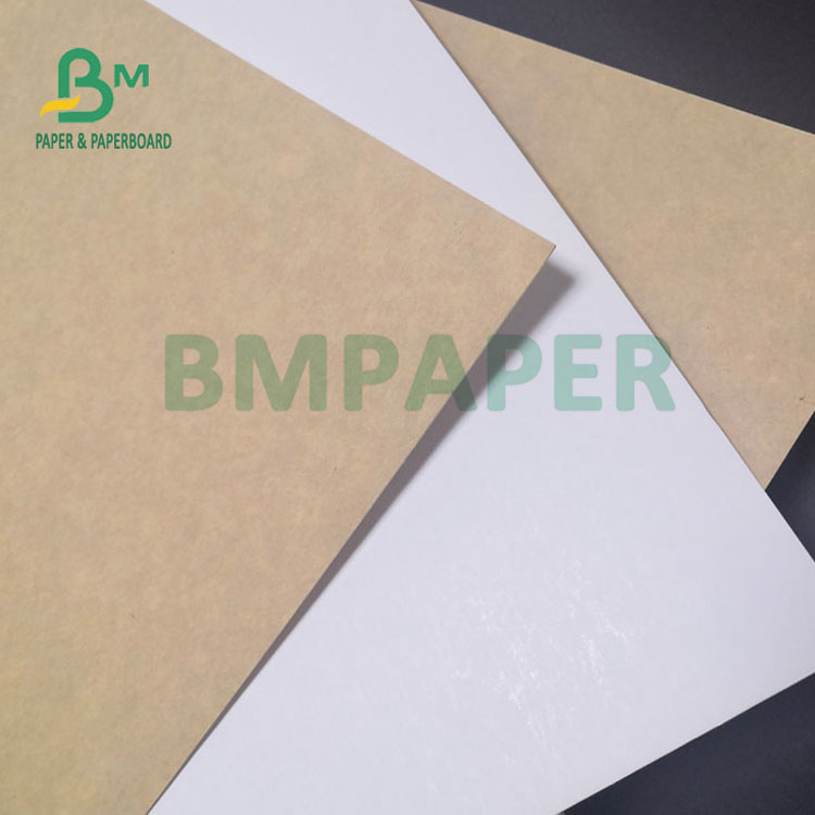 300gsm Brown White CKB Board For Frozen Food Package Good Stiffness 74 x 106cm