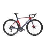 Carbon Fiber Thru Axle Bike , 52cm Road Bike 700C 105 R7000-22 Speed