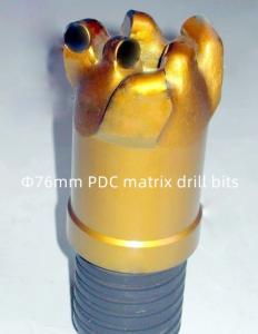 Wholesale Rocks Drilling Matrix Body PDC Drill Bit 76mm Diameter For Coal Mining from china suppliers