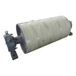 6205 6306 Bearing Rubber Coated Conveyor Drive Pulley For Harbor