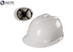 Petrochemical Construction Hard Hats ABS Plastic Material Textile Straps With
