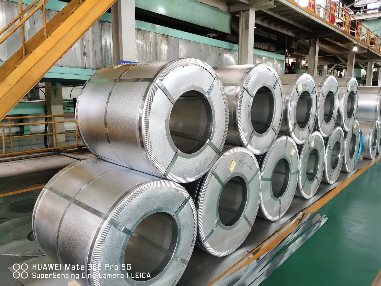 Zinc Coated Galvanized Steel Products 508mm Galvanized Coil Rust Resistance