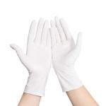 Factory Wholesale cheap examination XS S M L XL blue white black nitrile gloves