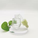 Clear Mini 3ml 4ml 5ml Glass Dropper Bottle Small Essential Oil Bottles SGS