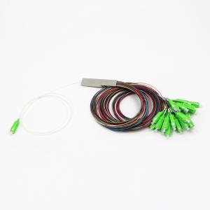 Wholesale CWDM System 2x4 PLC Fiber Optic Coupler Splitter With 250um Bare Fiber from china suppliers