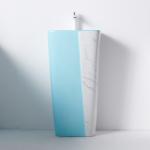 Freestanding Bathroom Sanitary Ware Basin Pedestal Vessel Vanity Sink
