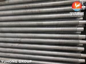 Wholesale Extruded Fin Tube TP304 Stainless Steel Tube with Al Fins for Heat Exchanger from china suppliers