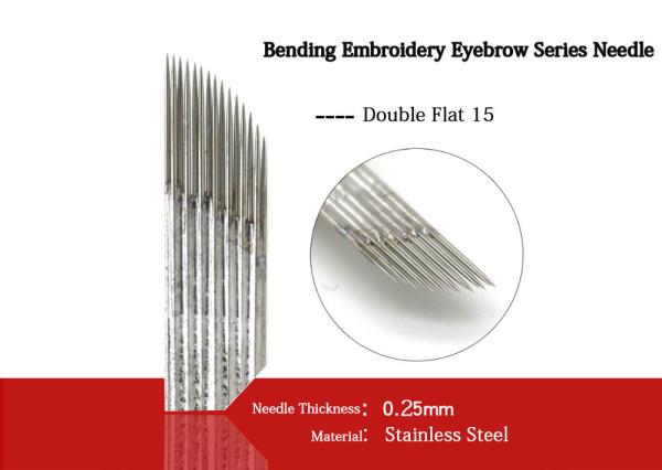 Permanent Make Up Microblading Flexible Blades , Dia 0.25mm Permanent Makeup